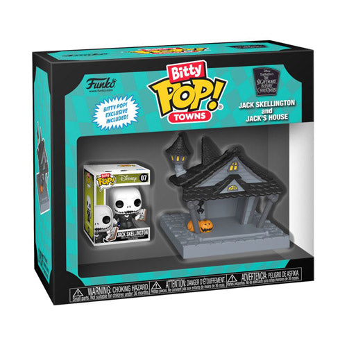 The Nightmare Before Christmas Jack at Home Bitty Pop! Town