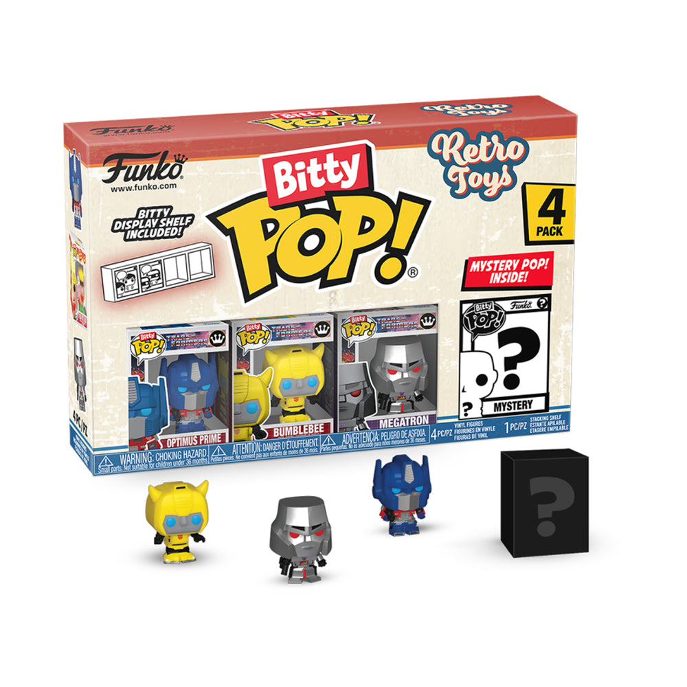 Retro Toys Transformers Bitty Pop! 4-Pack