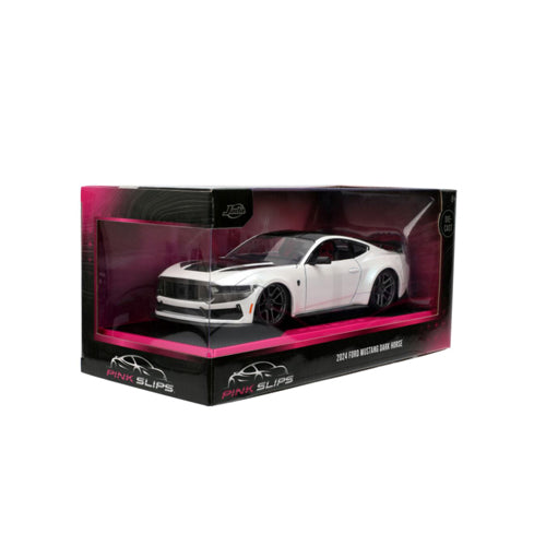 Pink Slips 2023 Ford Mustang Dark Horse Edition 1:24 Scale Vehicle