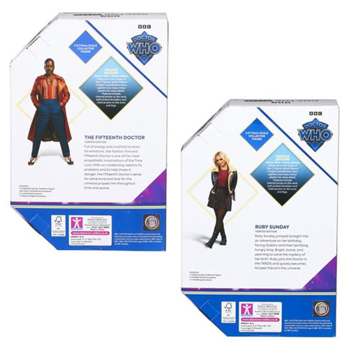Doctor Who 15th Doctor & Ruby Sunday Figure Collector Bundle