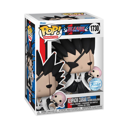 Bleach Kenpachi Zaraki w/ Yachiru Kusajishi US Exclusve Pop!