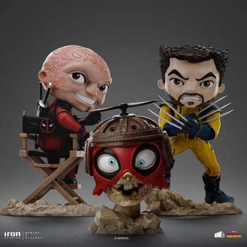 Deadpool, Wolverine & Headpool Minico Set