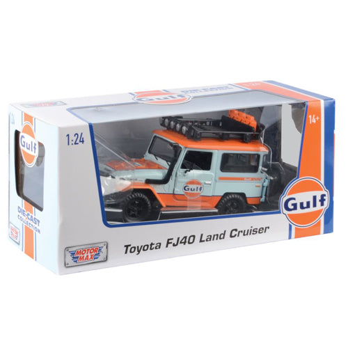 Gulf Collection Off Road Toyota Fj40 w/ Gulf Livery 1:24