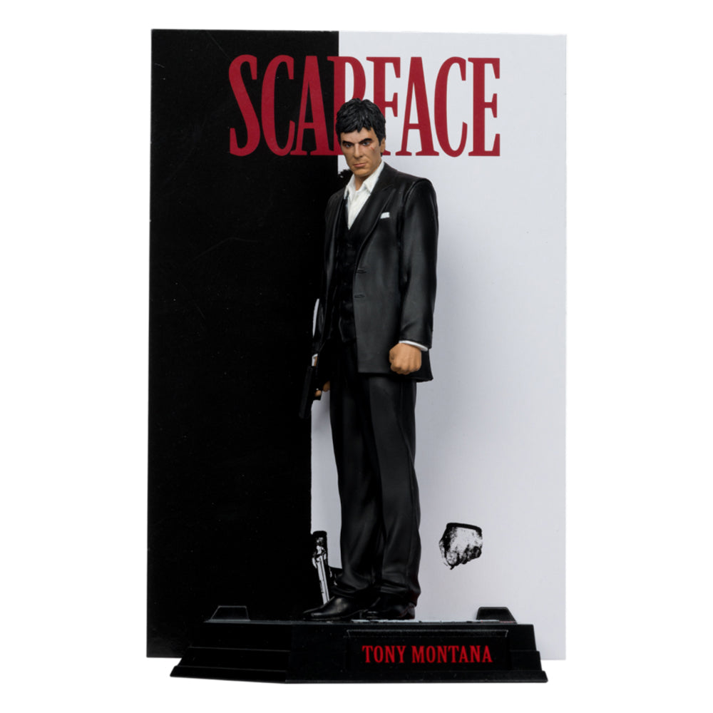 Scarface Tony Montana Movie Maniacs 6" Figure