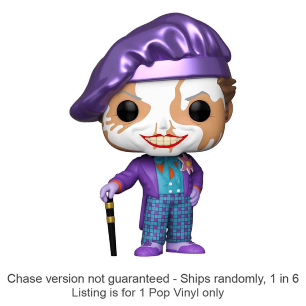 Batman 1989 Joker mit Hat Pop! Vinyl Chase wird 1 von 6 ausgeliefert