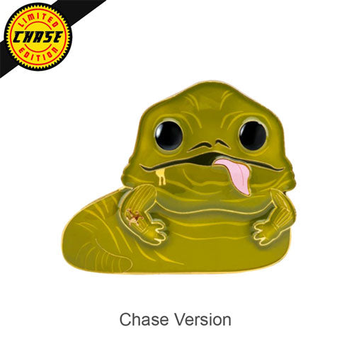 Jabba the Hutt 4" Pop! Enamel Pin Chase Ships 1 in 6