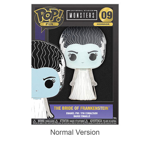 Bride of Frankenstein 4" Pop! Enamel Pin Chase Ships 1 in 6