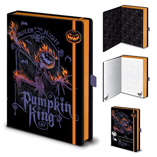 Nightmare Before Christmas Pumpkin King A5 Premium Noteboook