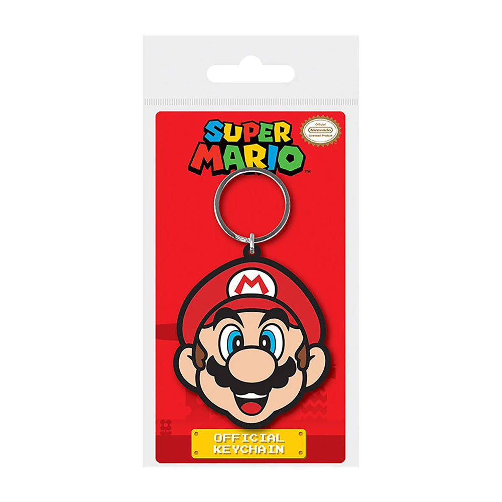 Super Mario Rubber Keyring