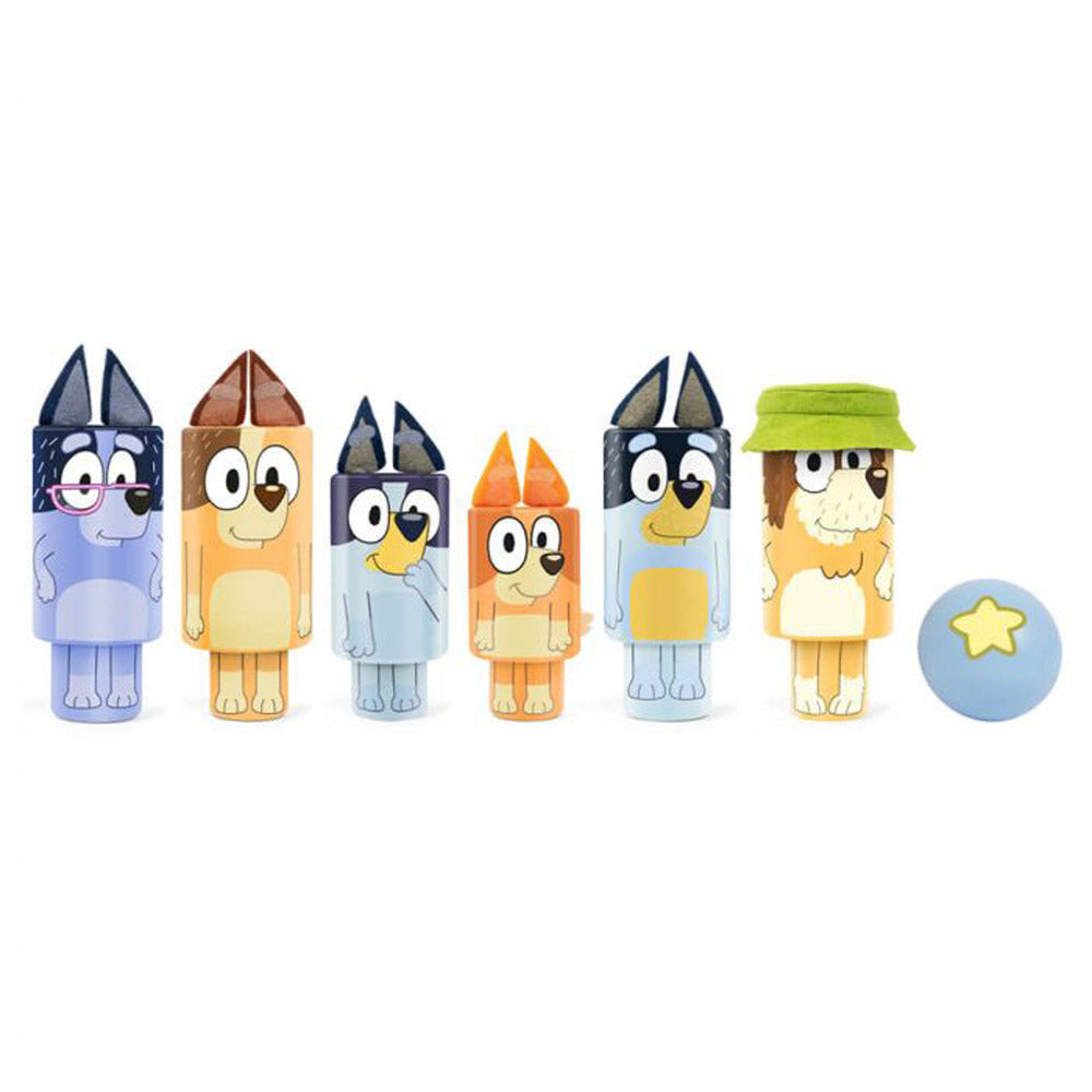 Bluey Wooden Character Skittles