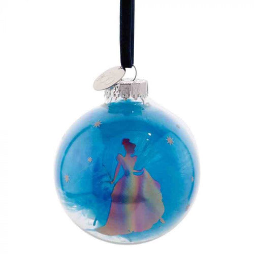 Disney 100 Cinderella Christmas Glass Bauble