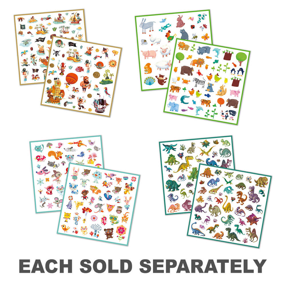 Djeco Stickers Set 160pcs