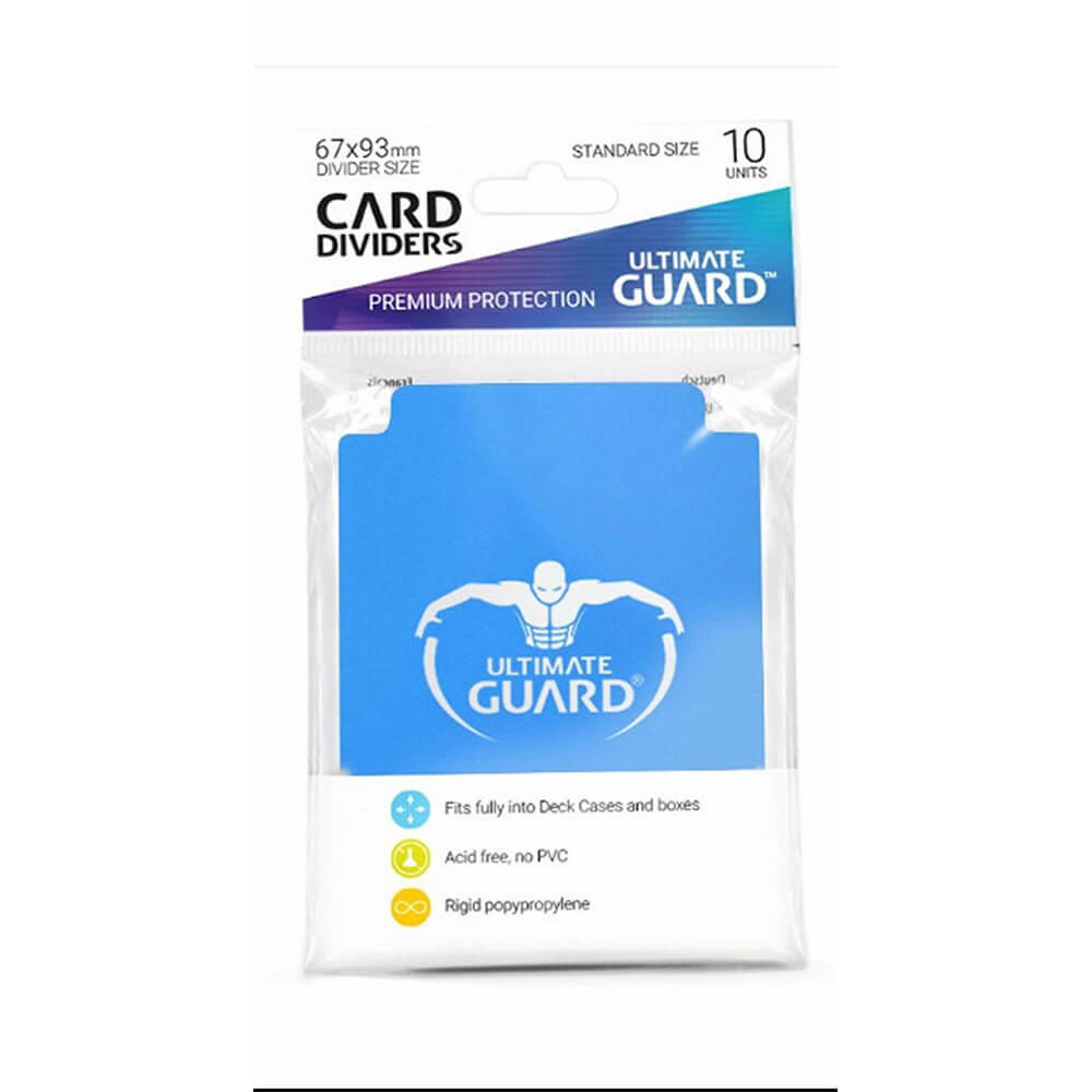 Divisores de tarjeta de tamaño estándar de Ultimate Guard 10pk