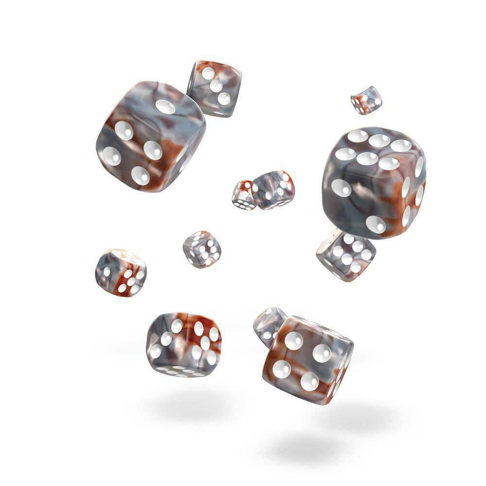 Oakie Doakie D6 12 mm GEMI DICE 36PCS