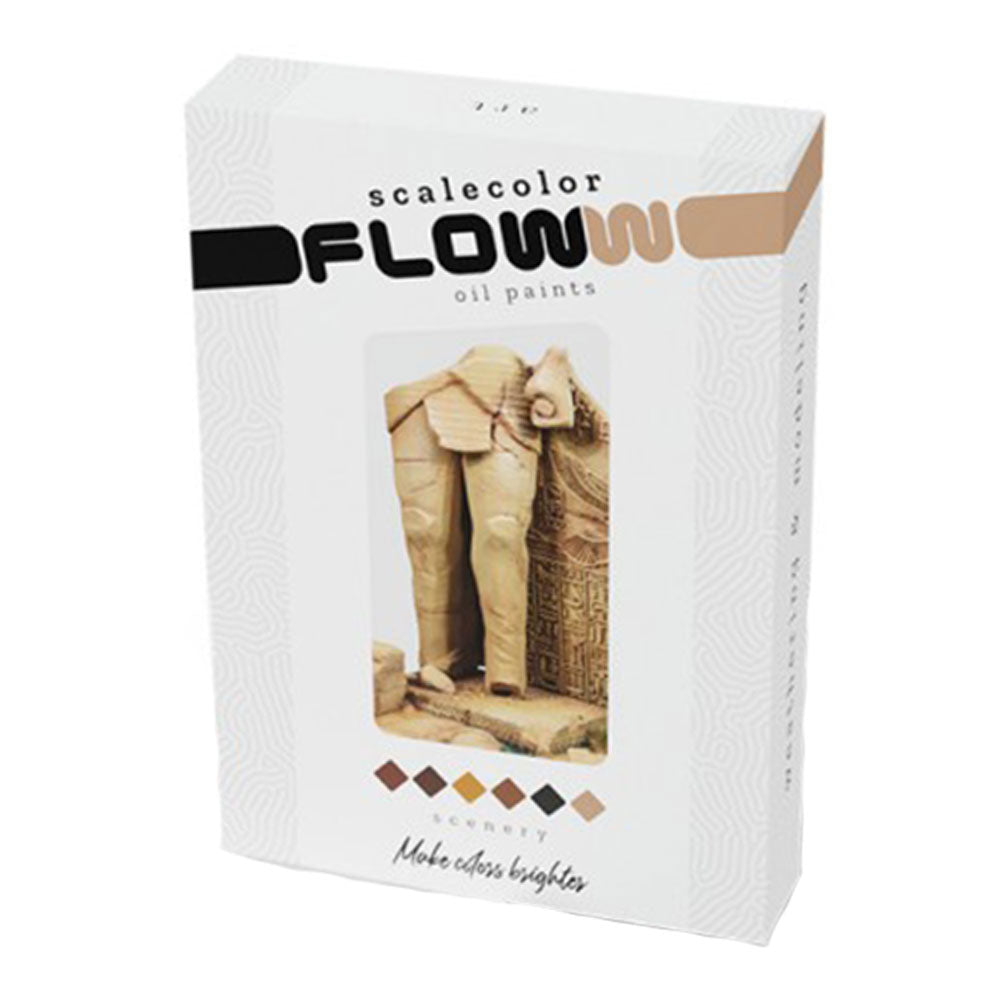 Escala 75 Scalecolor Floww Oil Paint Conjunto