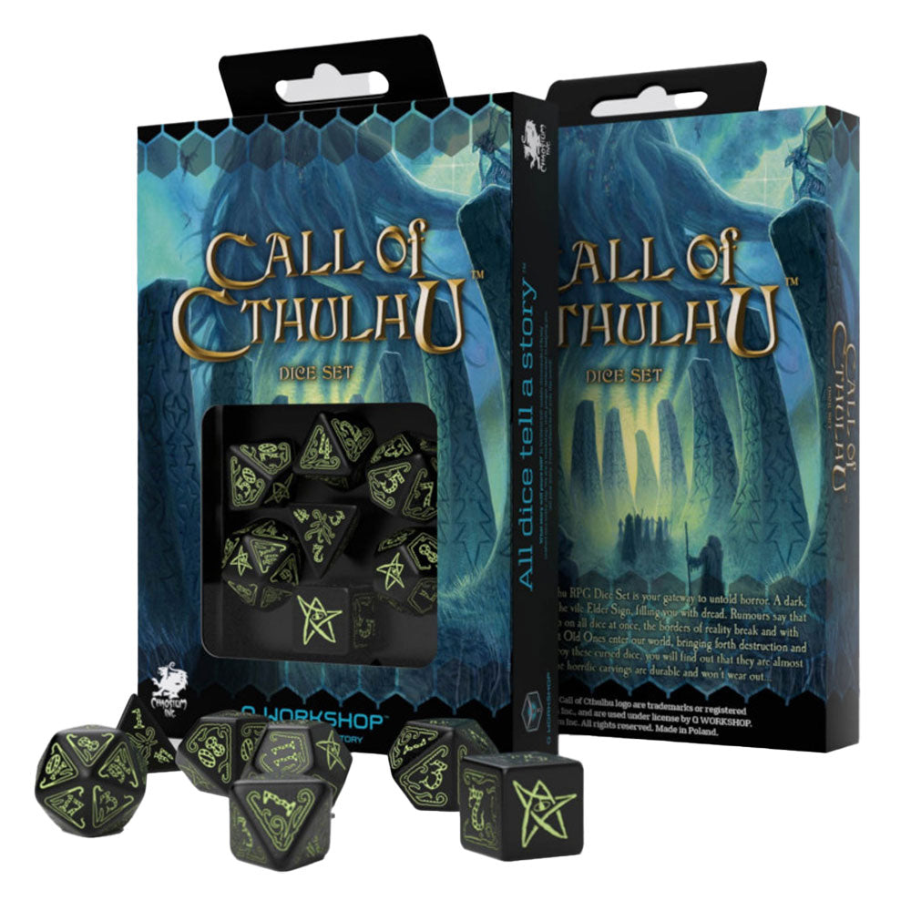 Q Warsztat Wysyłki Cthulhu Zestaw 7pcs