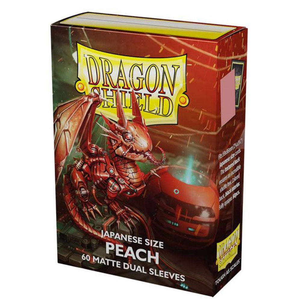 Dragon Shield Japońska matowa podwójna rękaw 60pc