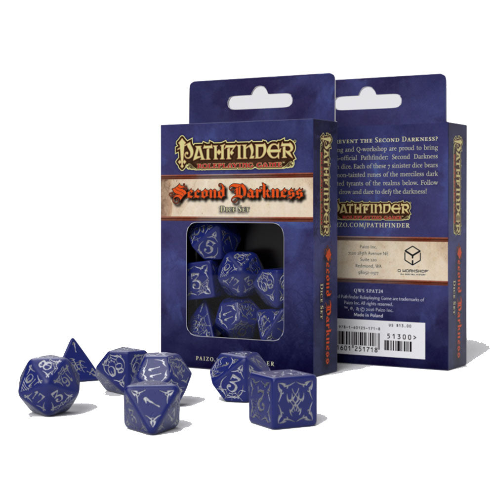 Q Workshop Pathfinder Dice (sæt af 7)