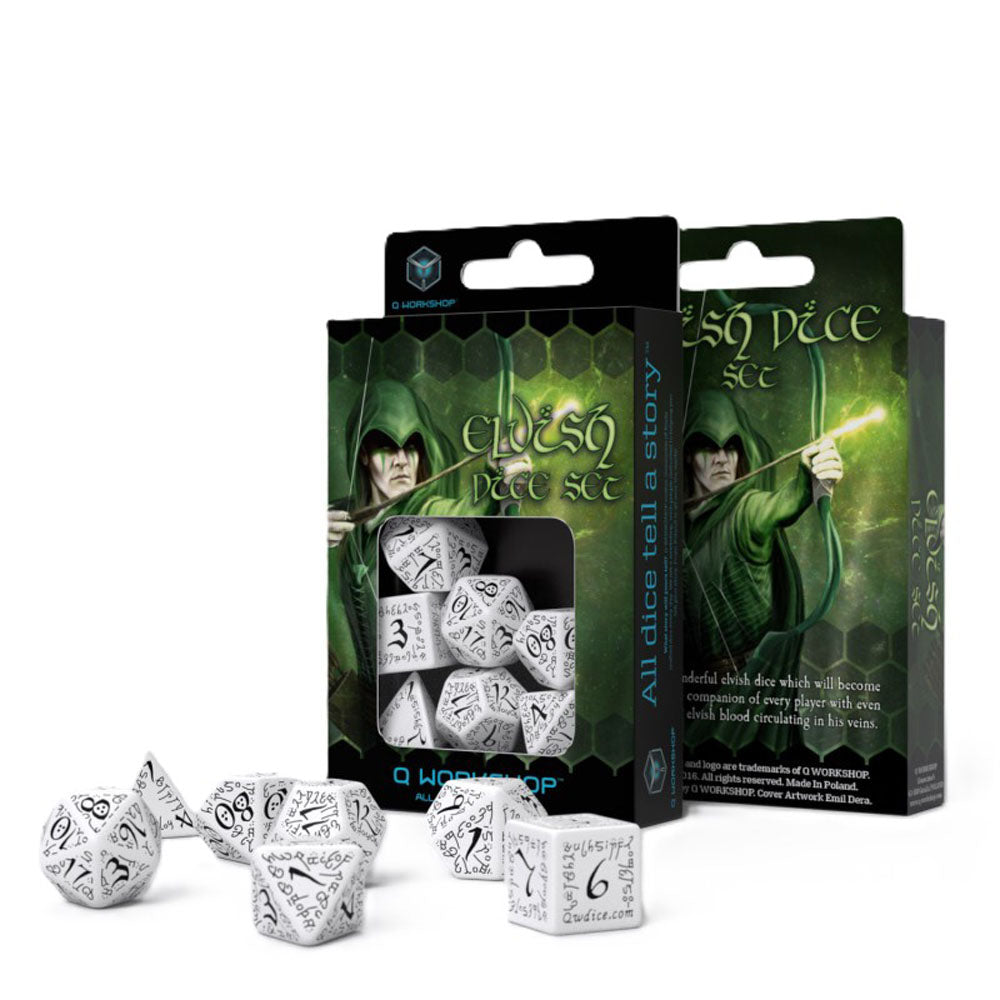 QワークショップElvish Dice Set 7pcs