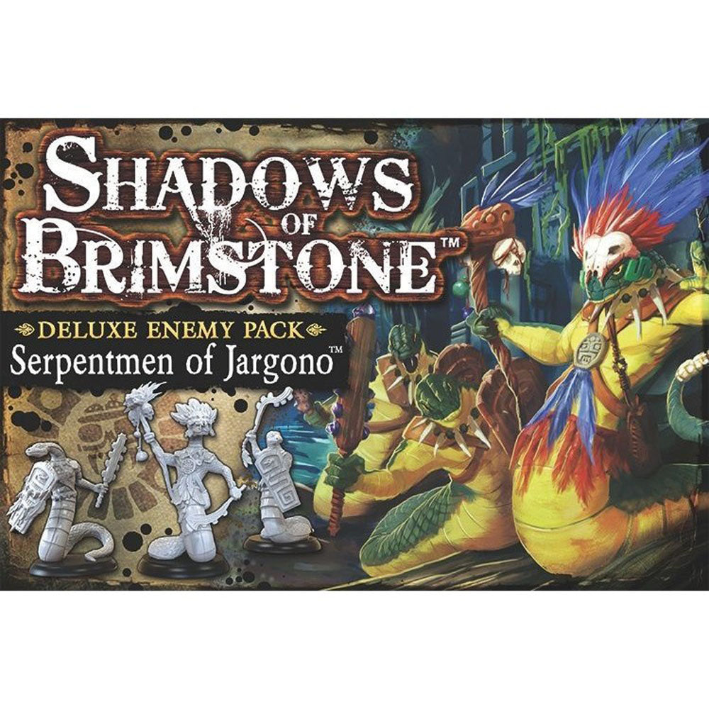 Shadows of Brimstone Serpentmen of Jargono Enemy Pack