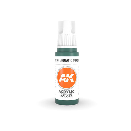 AK Interactive 3Gen Turquoise Acrylic Paint 17mL