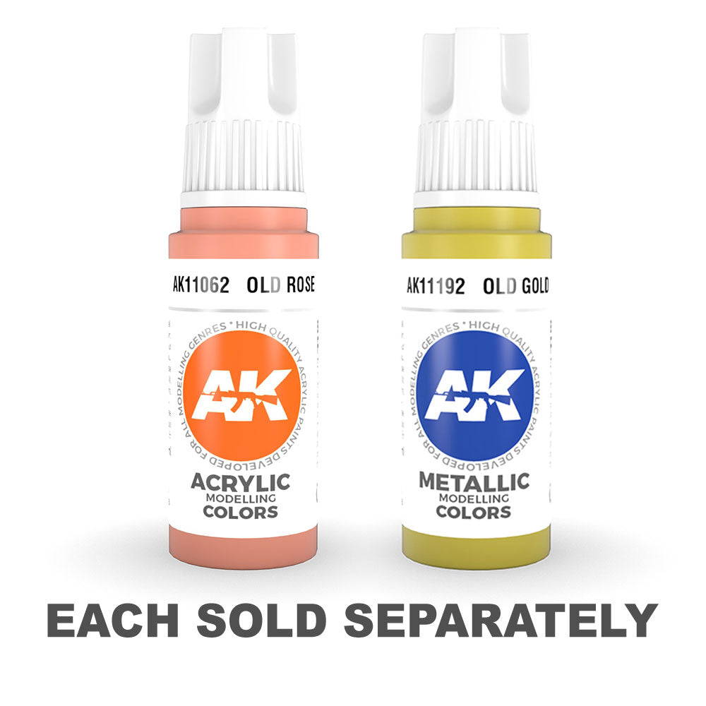 AK Interactive 3Gen Old Acrylic Paint 17mL