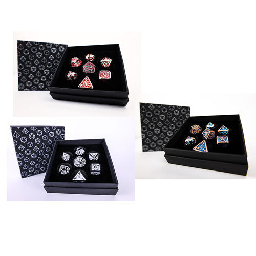 LPG Metal RPG Draco Dark Dice Set