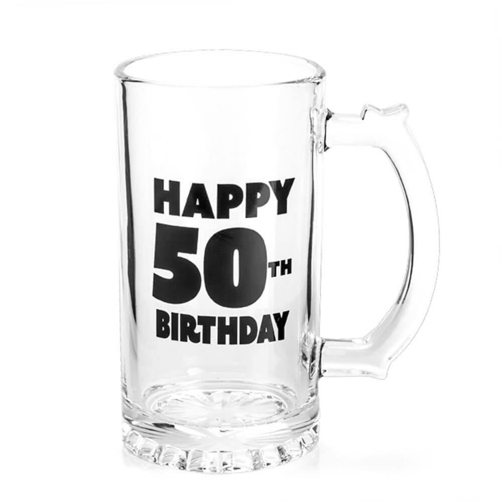 Happy Birthday Beer Stein