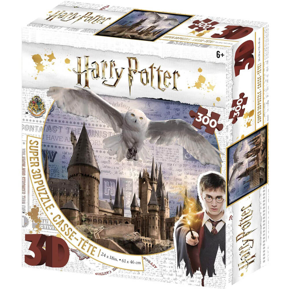 Harry Potter 3d 300 pc puslespil