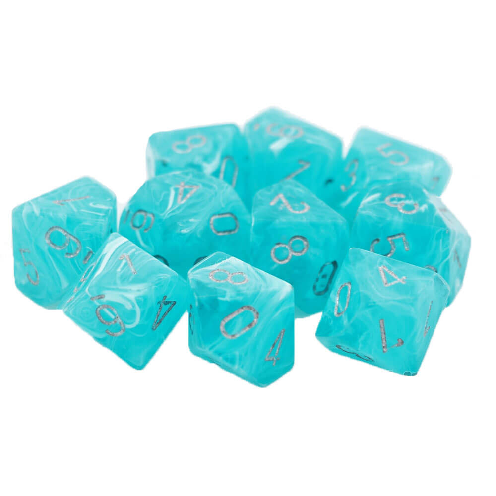 Set di cirri a 10 die1-die del Chessex D10 D10