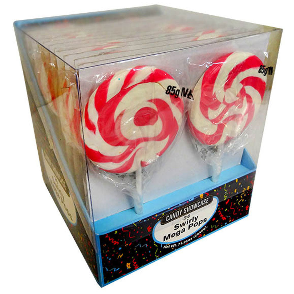  Candy Showcase Mega Swirl Lutscher