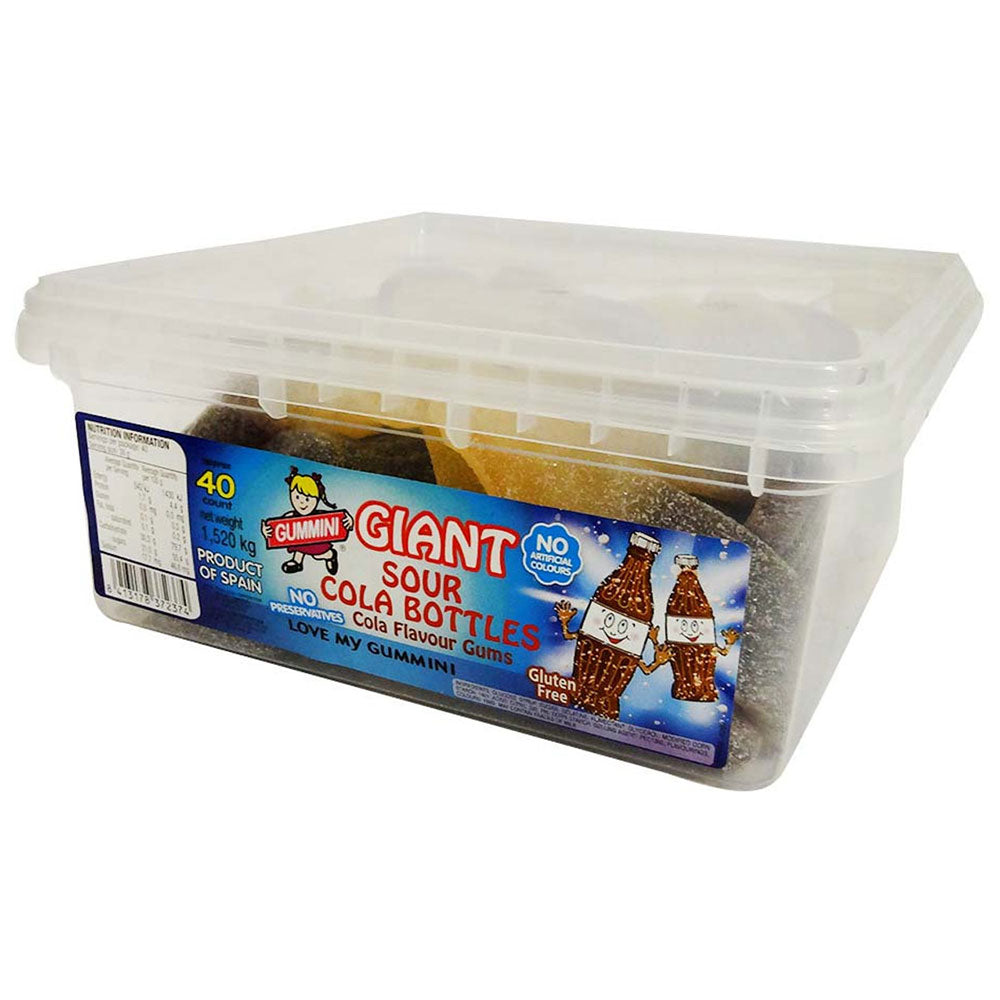 Gummini -giganten Cola flasker gummy pakker