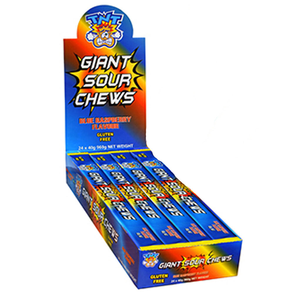 Barres de mastication aigre géantes TNT (24x40g)