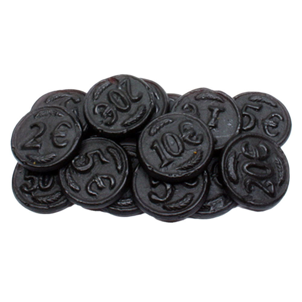 De Bron Sugar Free Licorice Muntendrop Coins