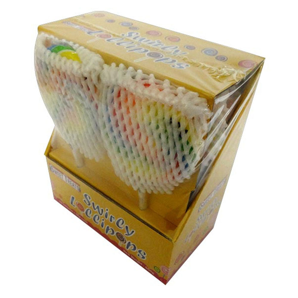 Słodkie smakołyki Swirly Lollipops (10x50g)