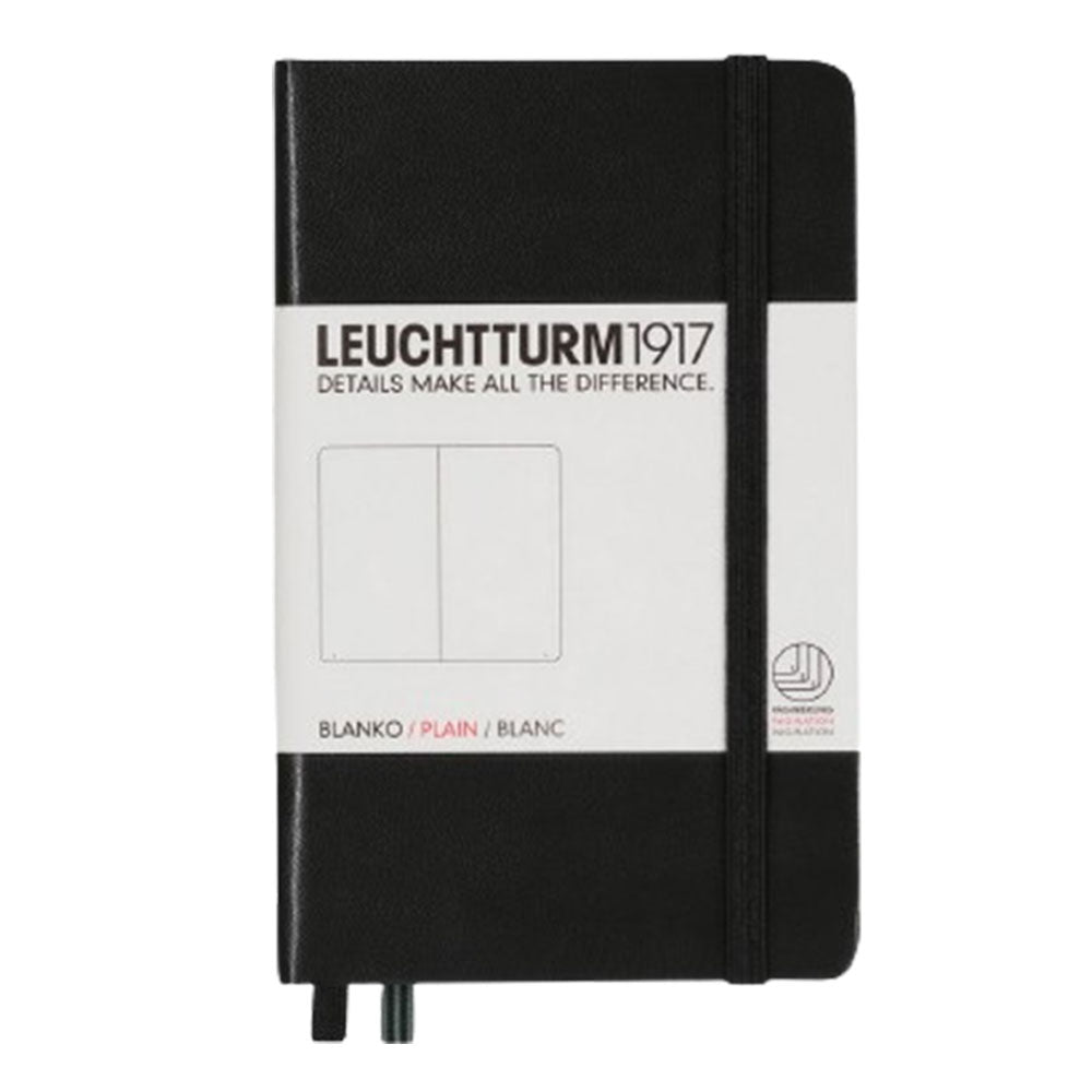 Reporter A6 Pocket Notepad med Hardcover (sort)