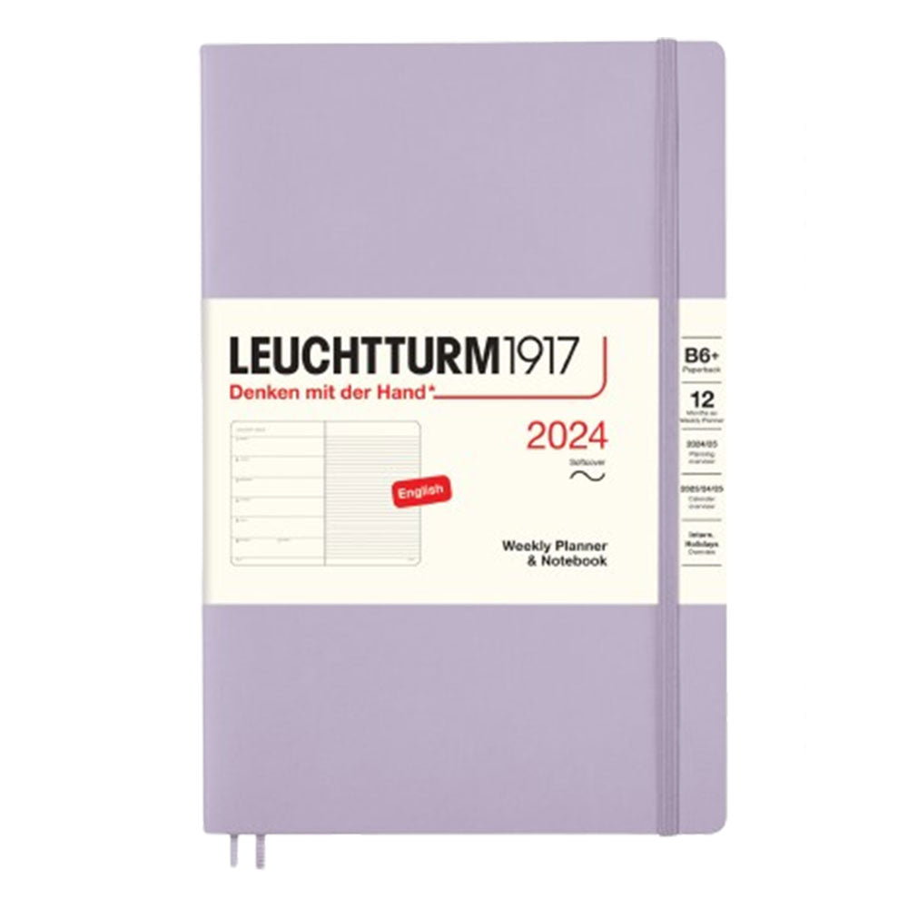 2024 B6+ Weekly Planner & Notebook (oprawa w miękkiej)