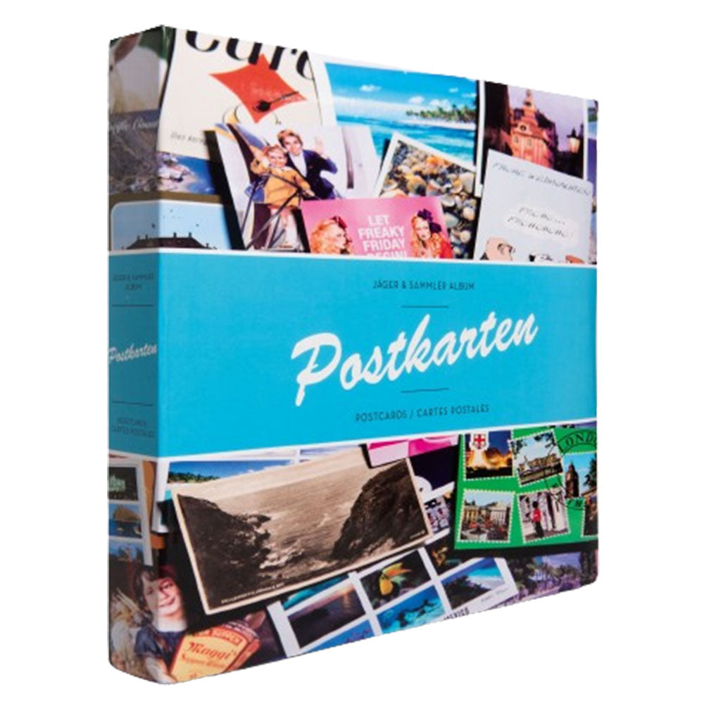 Postkarten -album med 50 bundne ark