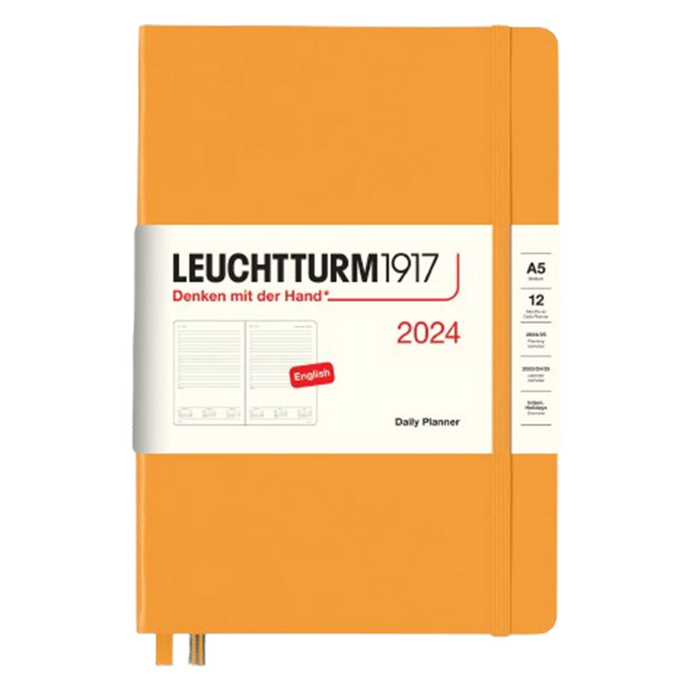 Pianificatore quotidiano Leuchtturm 2024 A5