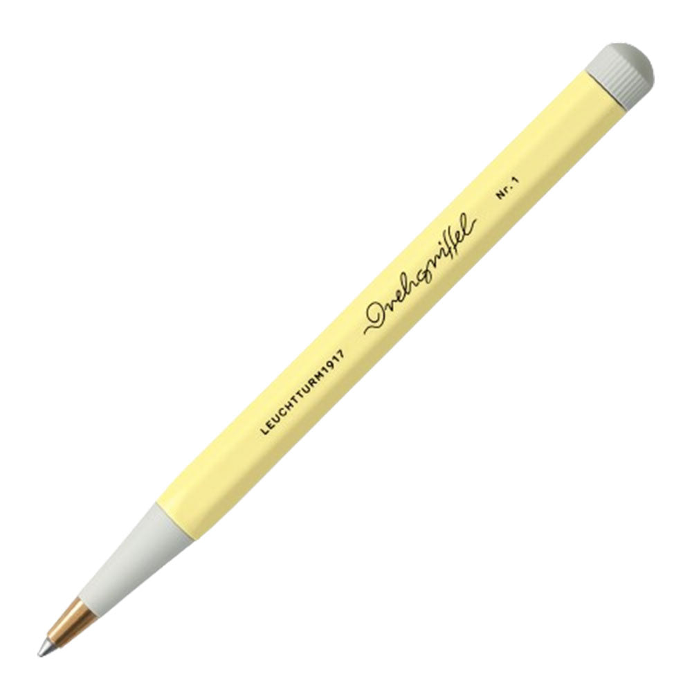 Drehgriffel R. Pen de torção média de tinta azul (amarelo)