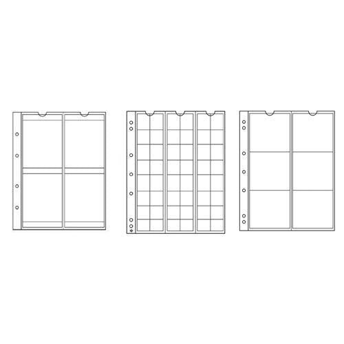 Leuchtturm Numis Coin Sheets 5pk