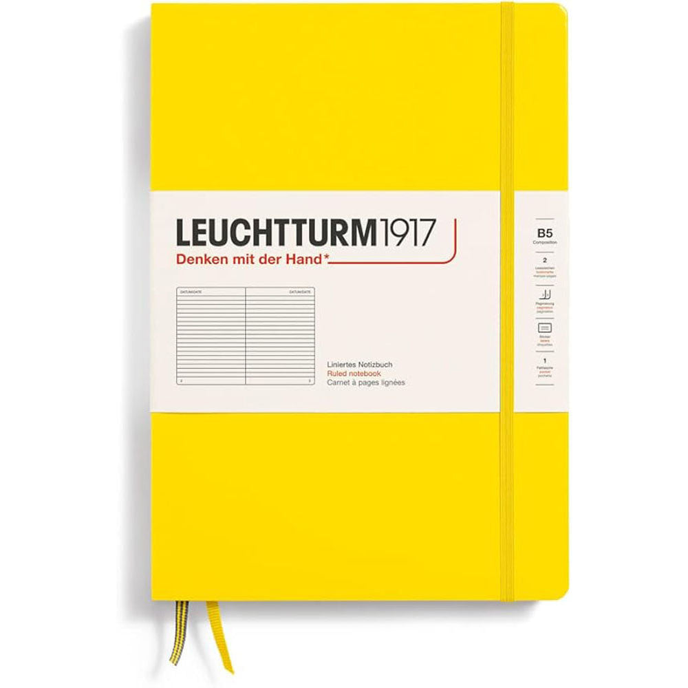 Leuchtturm HC -komposition styrede notebook B5