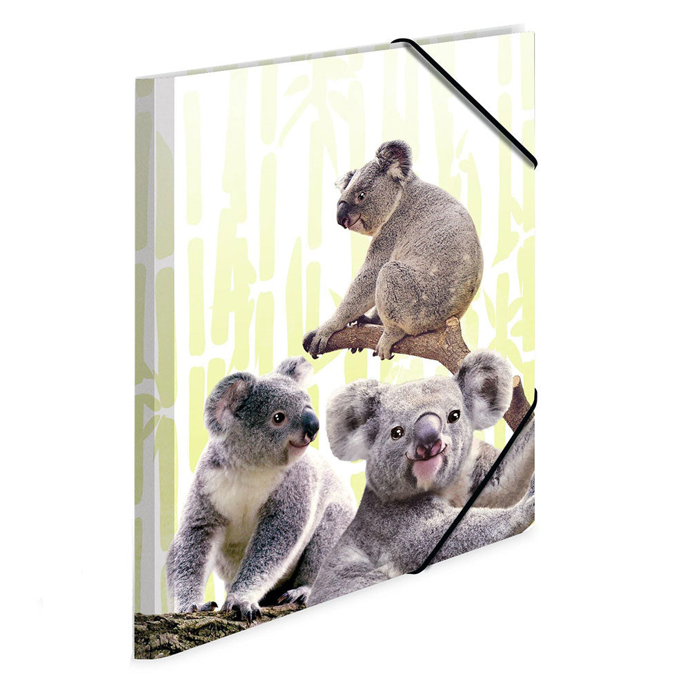 Herma Elasticed PP -mappe Koala -familie