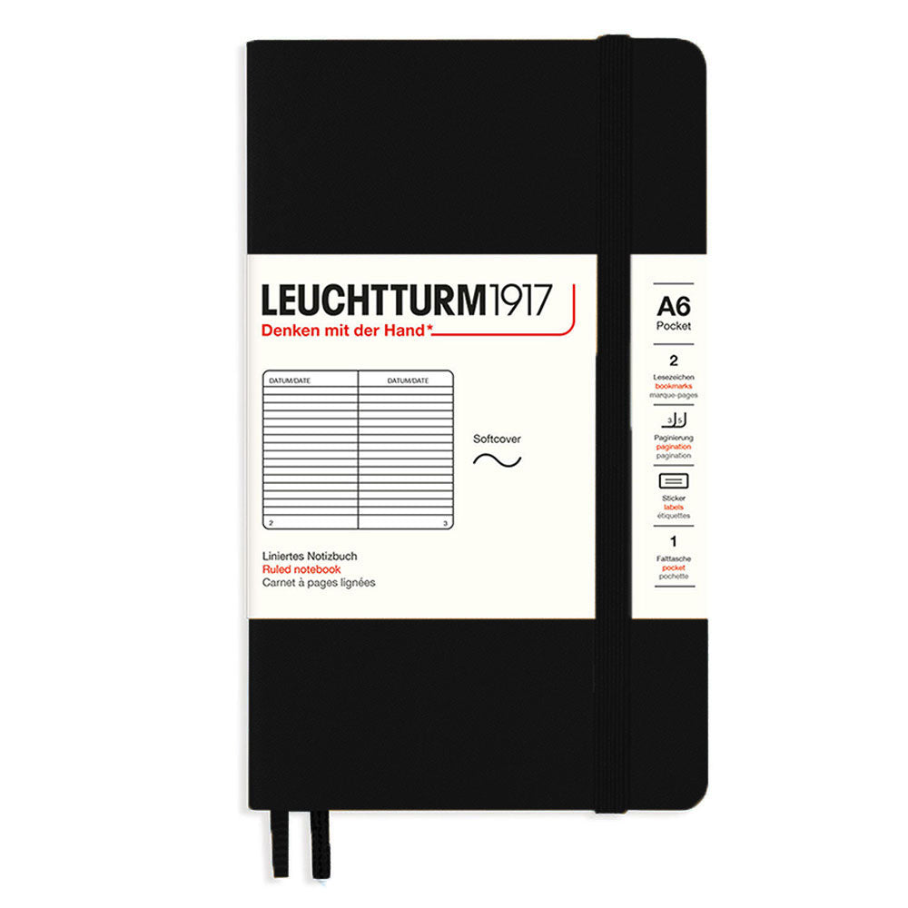 Leuchtturm Softcover rządził notebookiem A6