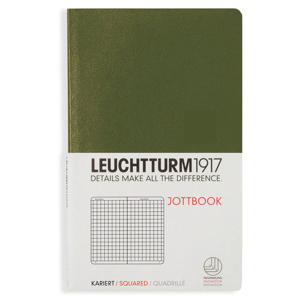 Leuchtturm Pocket Jottbook squadred 60 sider A6