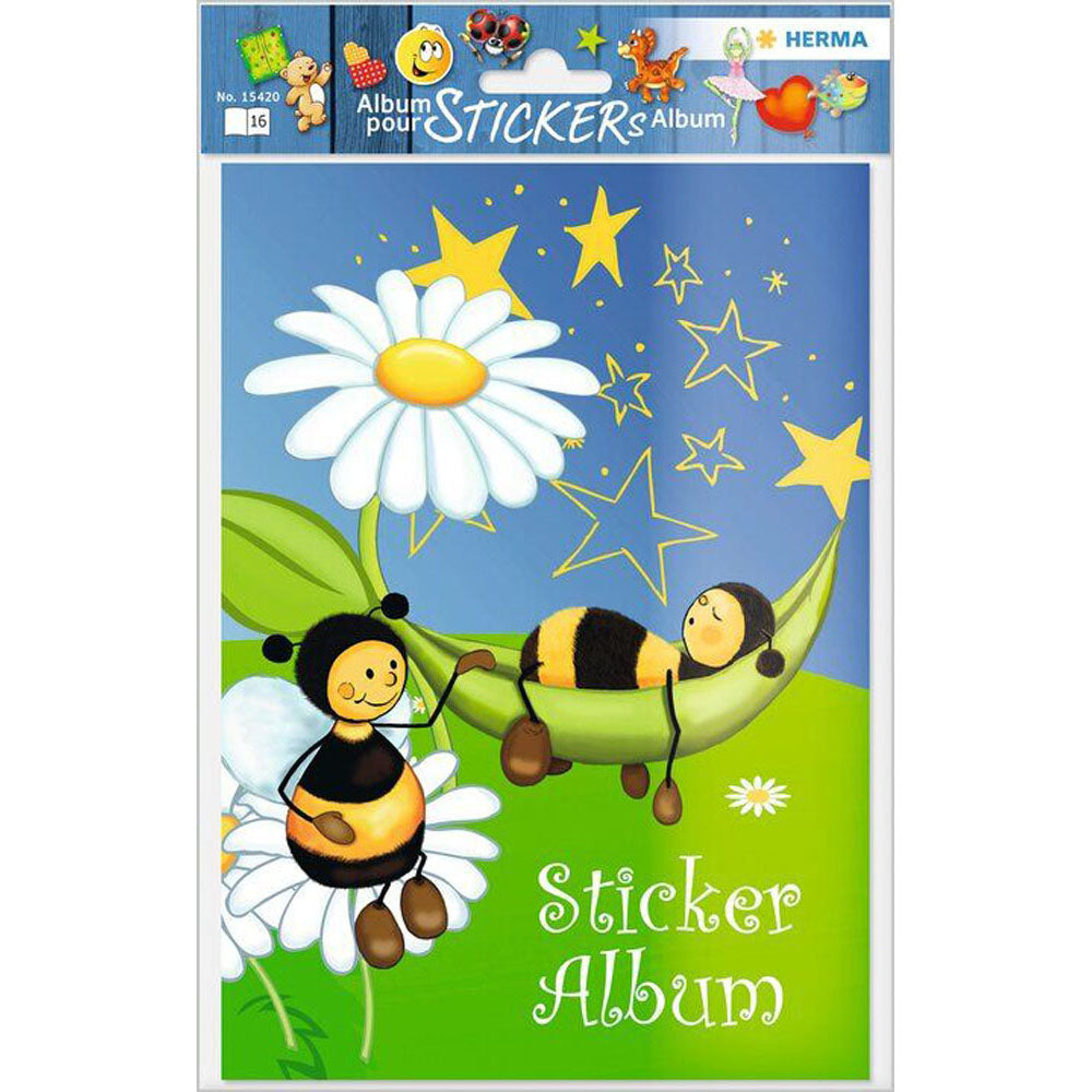 Herma Blank 16-Page Sticker Album A5