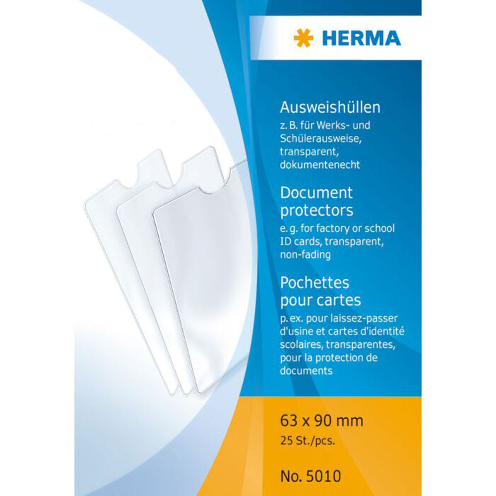 Herma -dokumentskydd 25pk