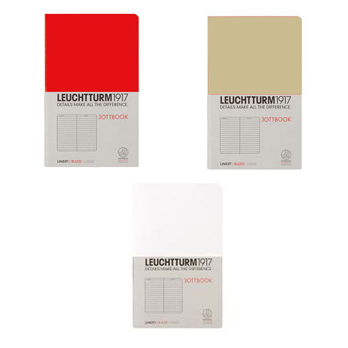 Leuchtturm Pocket Jottbook Lined 60 Pages A6