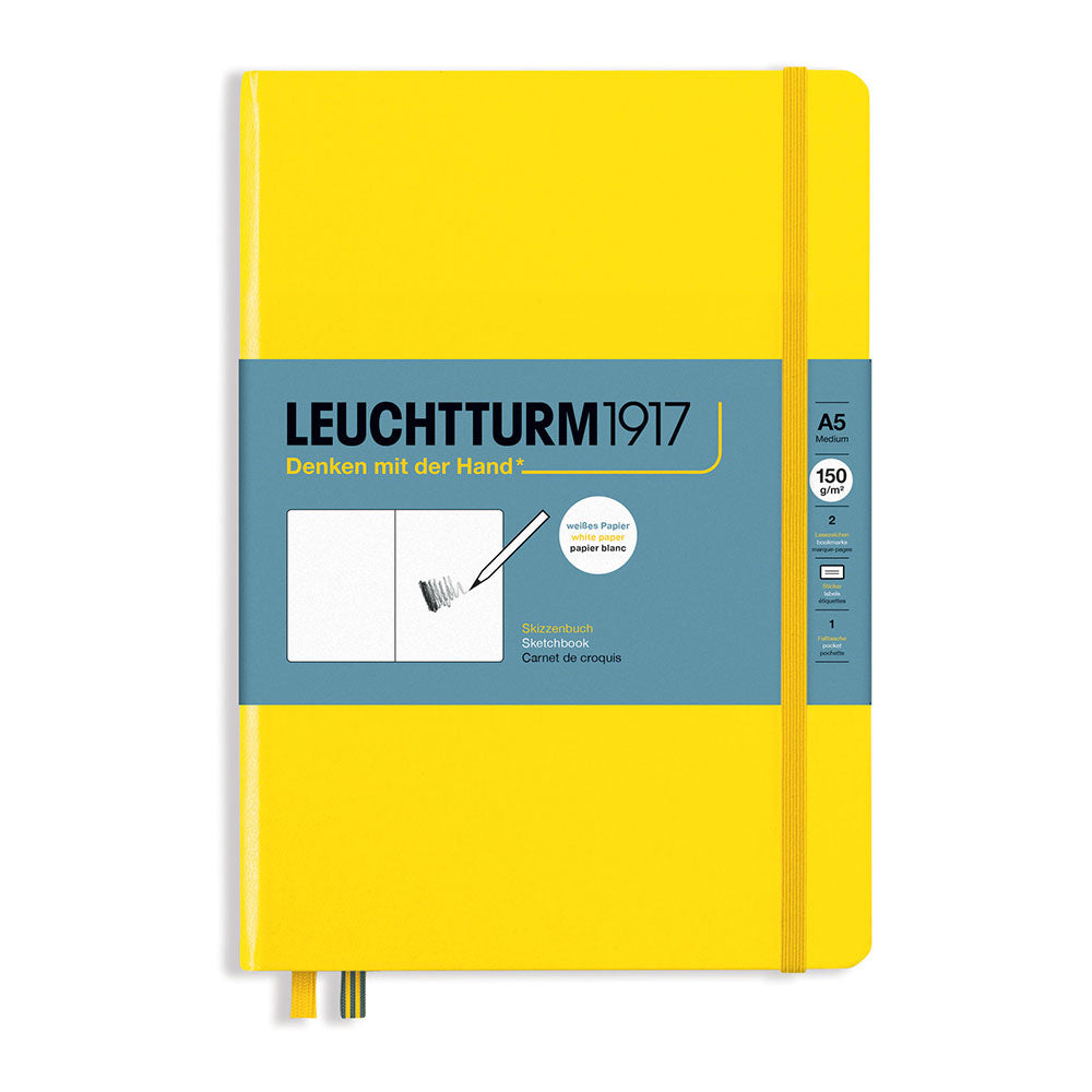 Leuchtturm Hardcover Plain Sketchbook A5