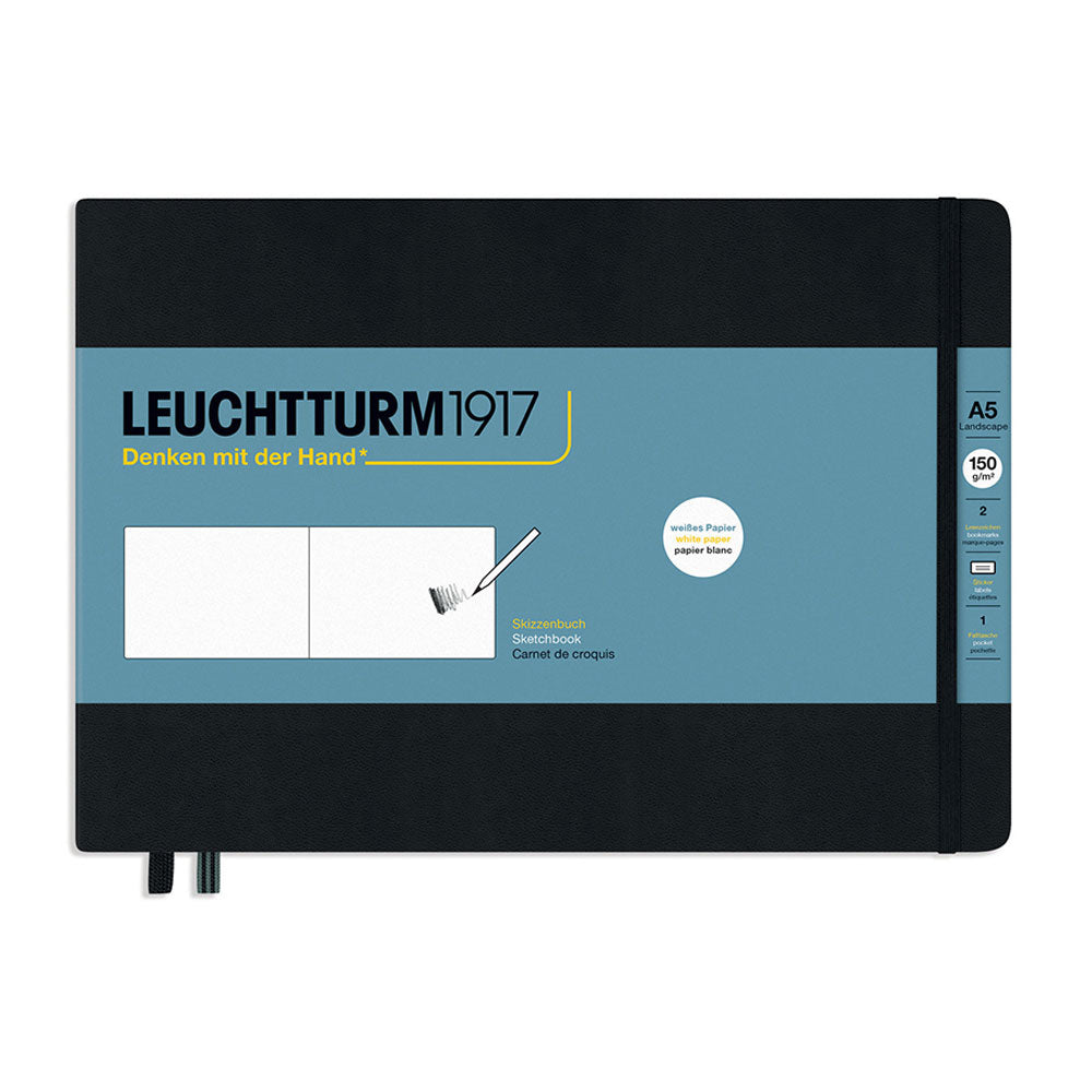 Leuchtturm Hardcover Landscape Plain Sketchbook A5